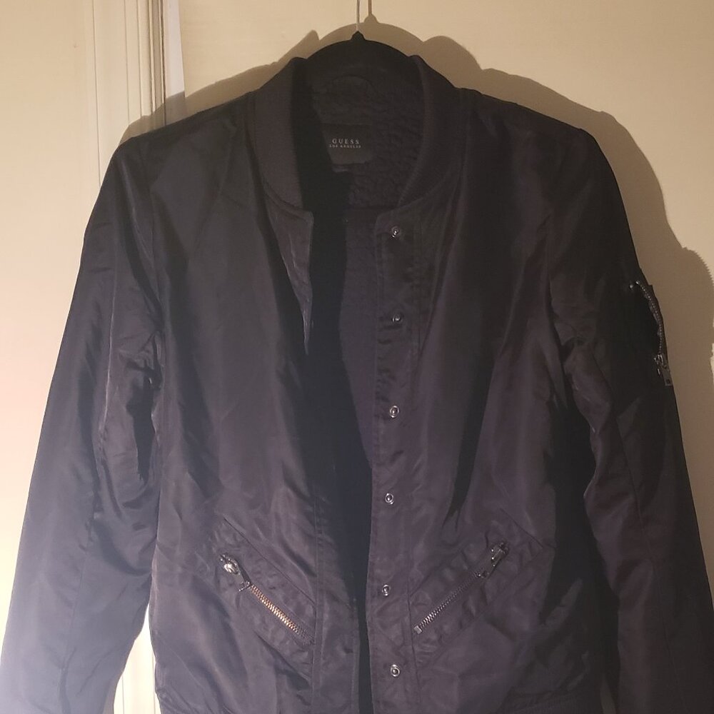Guess Sherpa Bomber Jacket
